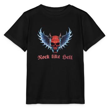 Wing Devil 2024 03 - Stanley/Stella Kinder T-Shirt MINI CREATOR  - Schwarz - Vorne - Mikhail (115cm)