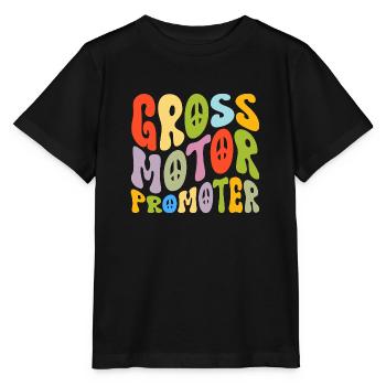 Conception d’un promoteur de motricité globale pour une motricité globale - T-shirt bio MINI CREATOR Stanley/Stella Enfant - noir - Devant - Mikhail (115cm)