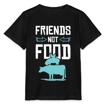 Amis bien-être animal - T-shirt bio MINI CREATOR Stanley/Stella Enfant - noir - Devant - Mikhail (115cm)