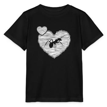 Ant ant State Fire ant Ant Friend - Stanley/Stella MINI CREATOR Kids’ T-Shirt - black - Front - Mikhail (115cm)
