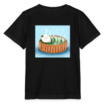 Se détendre - T-shirt bio MINI CREATOR Stanley/Stella Enfant - noir - Devant - Mikhail (115cm)