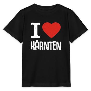 J’aime Carinthie Autriche Autriche - T-shirt bio MINI CREATOR Stanley/Stella Enfant - noir - Devant - Mikhail (115cm)