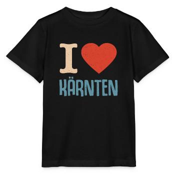 J’aime Carinthie Autriche Autriche - T-shirt bio MINI CREATOR Stanley/Stella Enfant - noir - Devant - Mikhail (115cm)