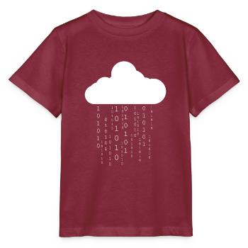 Cloud Speicher Informaticiens - T-shirt bio MINI CREATOR Stanley/Stella Enfant - bordeaux - Devant - Kain (125cm)