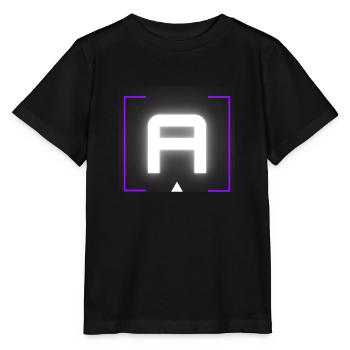 Letter "A" - Stanley/Stella MINI CREATOR Kids’ T-Shirt - black - Front - Mikhail (115cm)