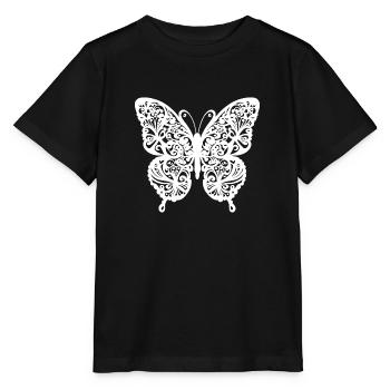 Papillon - T-shirt bio MINI CREATOR Stanley/Stella Enfant - noir - Devant - Mikhail (115cm)