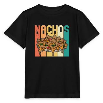 Nachos Jalapenos Cheese Mexico Mexican cuisine - Stanley/Stella Kinder T-Shirt MINI CREATOR  - Schwarz - Vorne - Mikhail (115cm)