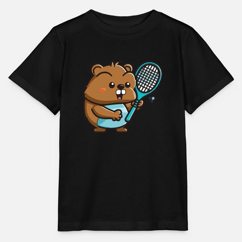 Serveur Beaver - T-shirt bio MINI CREATOR Stanley/Stella Enfant - noir