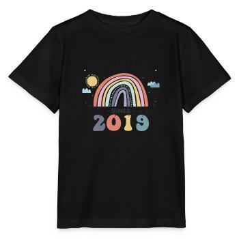 Making The World a Better Place Since 2019, 4th - Stanley/Stella MINI CREATOR Kids’ T-Shirt - black - Front - Mikhail (115cm)