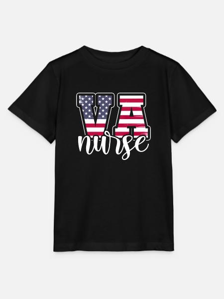 VA Nurse - Stanley/Stella Kinder T-Shirt MINI CREATOR  - Schwarz