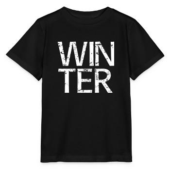 Winter - Stanley/Stella MINI CREATOR Kids’ T-Shirt - black - Front - Mikhail (115cm)