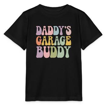 Visser ensemble avec papa - T-shirt bio MINI CREATOR Stanley/Stella Enfant - noir - Devant - Mikhail (115cm)
