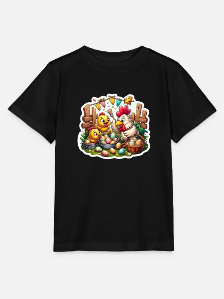 Osternest lustig - Stanley/Stella Kinder T-Shirt MINI CREATOR - Schwarz
