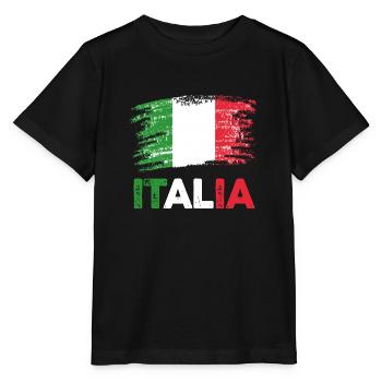 Italia Italian Italian Italy - Stanley/Stella MINI CREATOR Kids’ T-Shirt - black - Front - Mikhail (115cm)