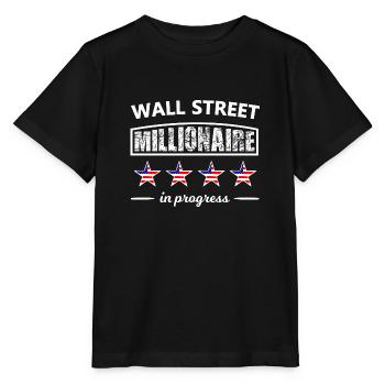 Les millionnaires de Wall Street - T-shirt bio MINI CREATOR Stanley/Stella Enfant - noir - Devant - Mikhail (115cm)