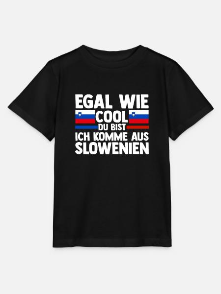 Slowenen Slowenien - Stanley/Stella Kinder T-Shirt MINI CREATOR - Schwarz