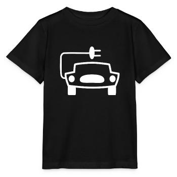 Electric cars - Stanley/Stella MINI CREATOR Kids’ T-Shirt - black - Front - Mikhail (115cm)