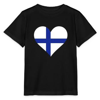 Un cœur pour le Danemark - T-shirt bio MINI CREATOR Stanley/Stella Enfant - noir - Devant - Mikhail (115cm)