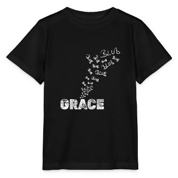 Angler Grace - Stanley/Stella MINI CREATOR Kids’ T-Shirt - black - Front - Mikhail (115cm)