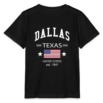 Dallas - Stanley/Stella Kinder T-Shirt MINI CREATOR  - Schwarz - Vorne - Mikhail (115cm)