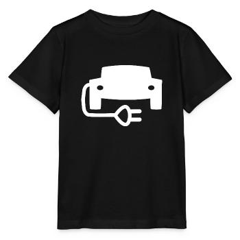 Les véhicules électriques - T-shirt bio MINI CREATOR Stanley/Stella Enfant - noir - Devant - Mikhail (115cm)