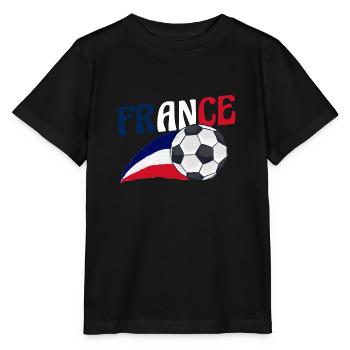 French French France - Stanley/Stella MINI CREATOR Kids’ T-Shirt - black - Front - Mikhail (115cm)