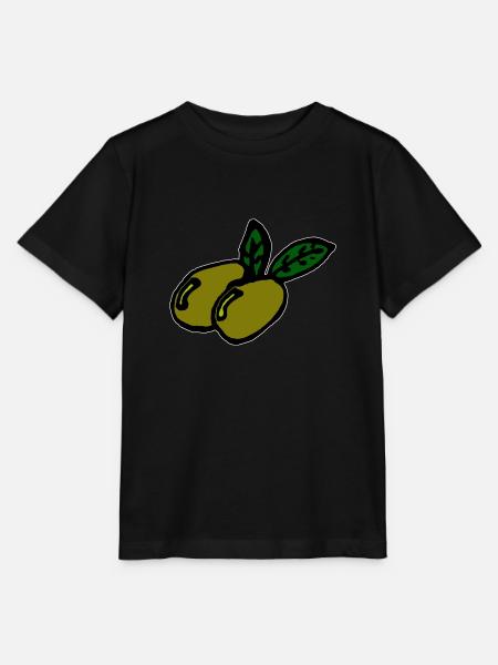 Deux olives - T-shirt bio MINI CREATOR Stanley/Stella Enfant - noir