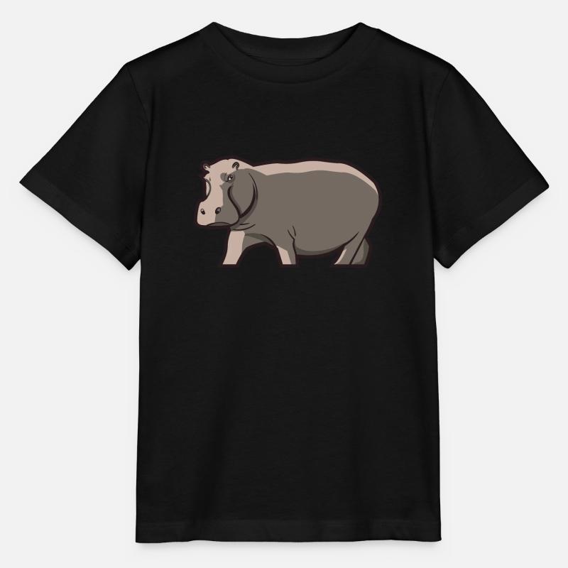 Hippopotame Hippopotame Hippopotame Cadeau - T-shirt bio MINI CREATOR Stanley/Stella Enfant - noir