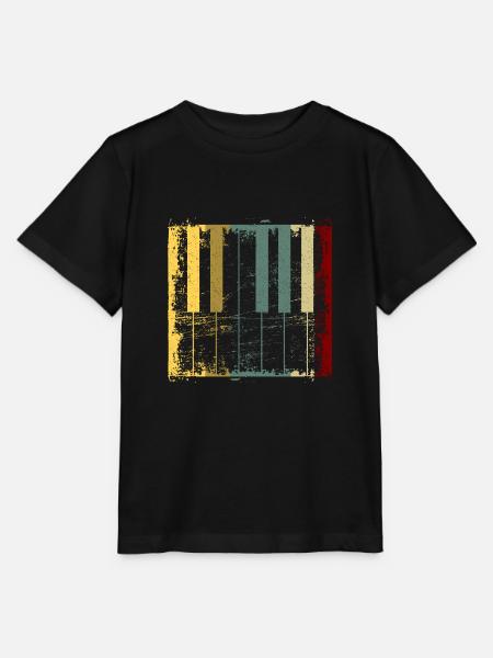 Klavier - Stanley/Stella Kinder T-Shirt MINI CREATOR  - Schwarz