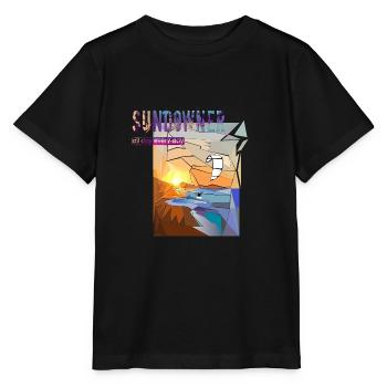 Sundowner Kitesurfer - Stanley/Stella MINI CREATOR Kids’ T-Shirt - black - Front - Mikhail (115cm)