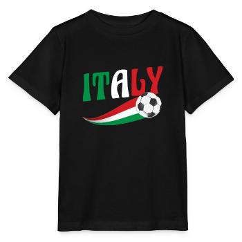Italia Italian Italian Italy - Stanley/Stella MINI CREATOR Kids’ T-Shirt - black - Front - Mikhail (115cm)