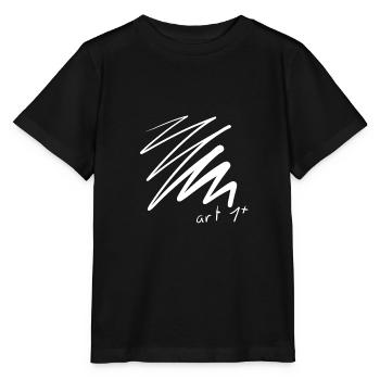 Kunst Linien - Stanley/Stella Kinder T-Shirt MINI CREATOR  - Schwarz - Vorne - Mikhail (115cm)