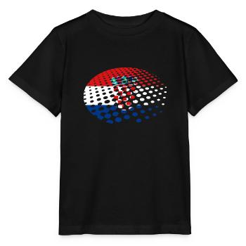 Kroatien Flagge Adria Zagreb Kroatische Fahne - Stanley/Stella Kinder T-Shirt MINI CREATOR  - Schwarz - Vorne - Mikhail (115cm)