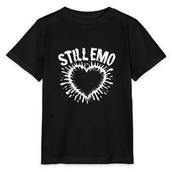 Toujours emo ! Esthétique alternative gothique emo - T-shirt bio MINI CREATOR Stanley/Stella Enfant - noir - Devant - Mikhail (115cm)