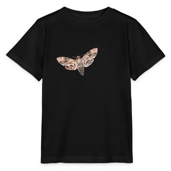 Chouettes nocturnes - noctuelles - T-shirt bio MINI CREATOR Stanley/Stella Enfant - noir - Devant - Mikhail (115cm)