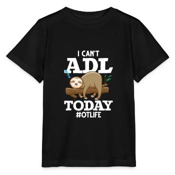 Occupational therapist ADL occupational therapy - Stanley/Stella MINI CREATOR Kids’ T-Shirt - black - Front - Mikhail (115cm)