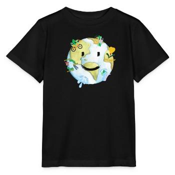 Save The Planet - Stanley/Stella MINI CREATOR Kids’ T-Shirt - black - Front - Mikhail (115cm)