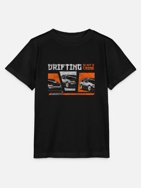 Driften Quer Turbo Racing - Stanley/Stella Kinder T-Shirt MINI CREATOR - Schwarz