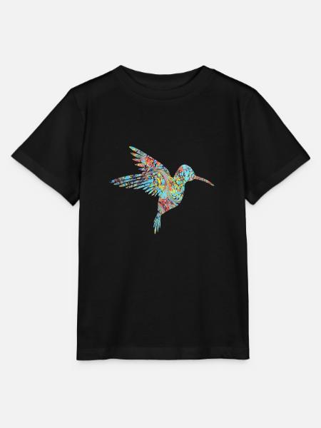 kolibri ebru 31 - Stanley/Stella Kinder T-Shirt MINI CREATOR  - Schwarz
