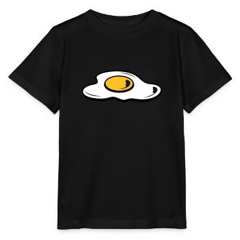 Ein Spiegelei - Stanley/Stella Kinder T-Shirt MINI CREATOR  - Schwarz - Vorne - Mikhail (115cm)