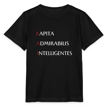 Kai - Stanley/Stella Kinder T-Shirt MINI CREATOR  - Schwarz - Vorne - Mikhail (115cm)