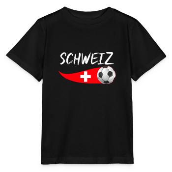 Suisse Suisse - T-shirt bio MINI CREATOR Stanley/Stella Enfant - noir - Devant - Mikhail (115cm)