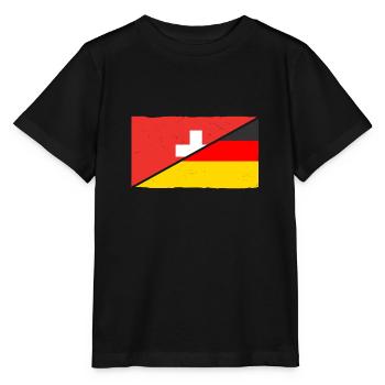 Suisse Allemagne Suisse - T-shirt bio MINI CREATOR Stanley/Stella Enfant - noir - Devant - Mikhail (115cm)