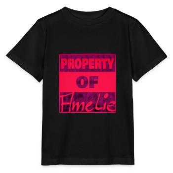 Besitz von Amelie - Stanley/Stella Kinder T-Shirt MINI CREATOR  - Schwarz - Vorne - Mikhail (115cm)