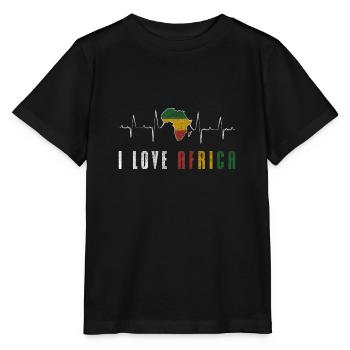 Africa Nature Conservation - Stanley/Stella MINI CREATOR Kids’ T-Shirt - black - Front - Mikhail (115cm)
