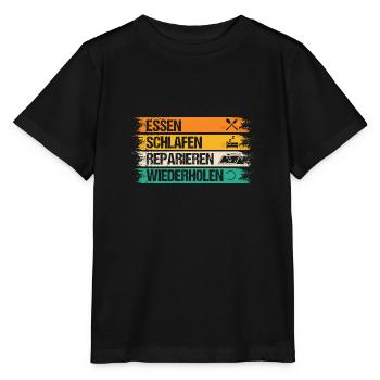 Master Roofer Roofer - Stanley/Stella MINI CREATOR Kids’ T-Shirt - black - Front - Mikhail (115cm)