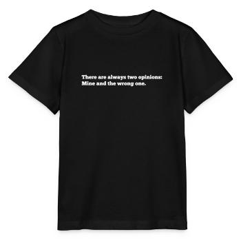 Definitive Opinions - Stanley/Stella MINI CREATOR Kids’ T-Shirt - black - Front - Mikhail (115cm)