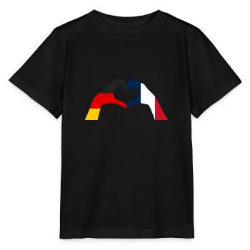 French French Germany France - Stanley/Stella MINI CREATOR Kids’ T-Shirt - black - Front - Mikhail (115cm)