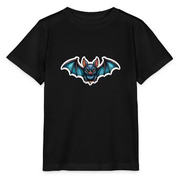 Chauve-souris Neo Traditionnel - T-shirt bio MINI CREATOR Stanley/Stella Enfant - noir - Devant - Mikhail (115cm)