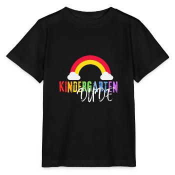Kindergarten Dude - Stanley/Stella Kinder T-Shirt MINI CREATOR  - Schwarz - Vorne - Mikhail (115cm)